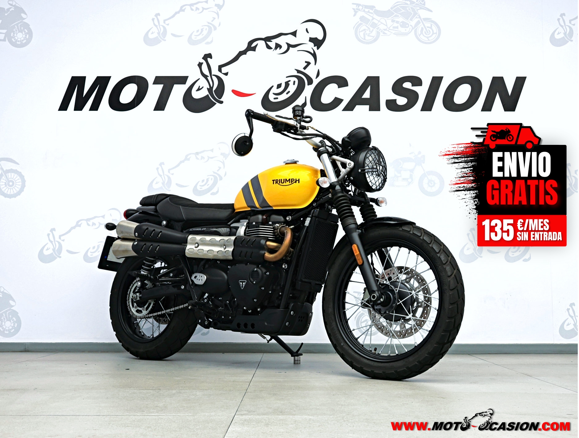 TRIUMPH SCRAMBLER 9 -A2-