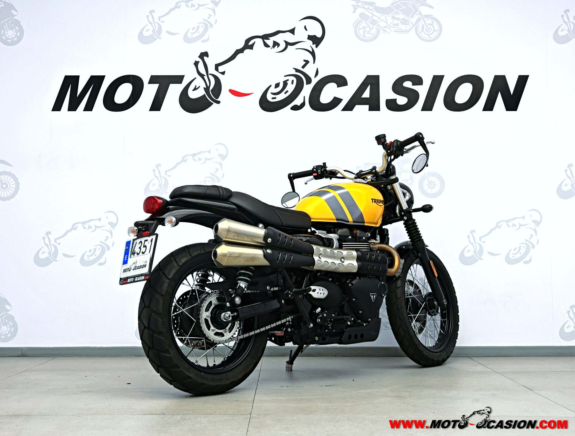 TRIUMPH SCRAMBLER 9 -A2-