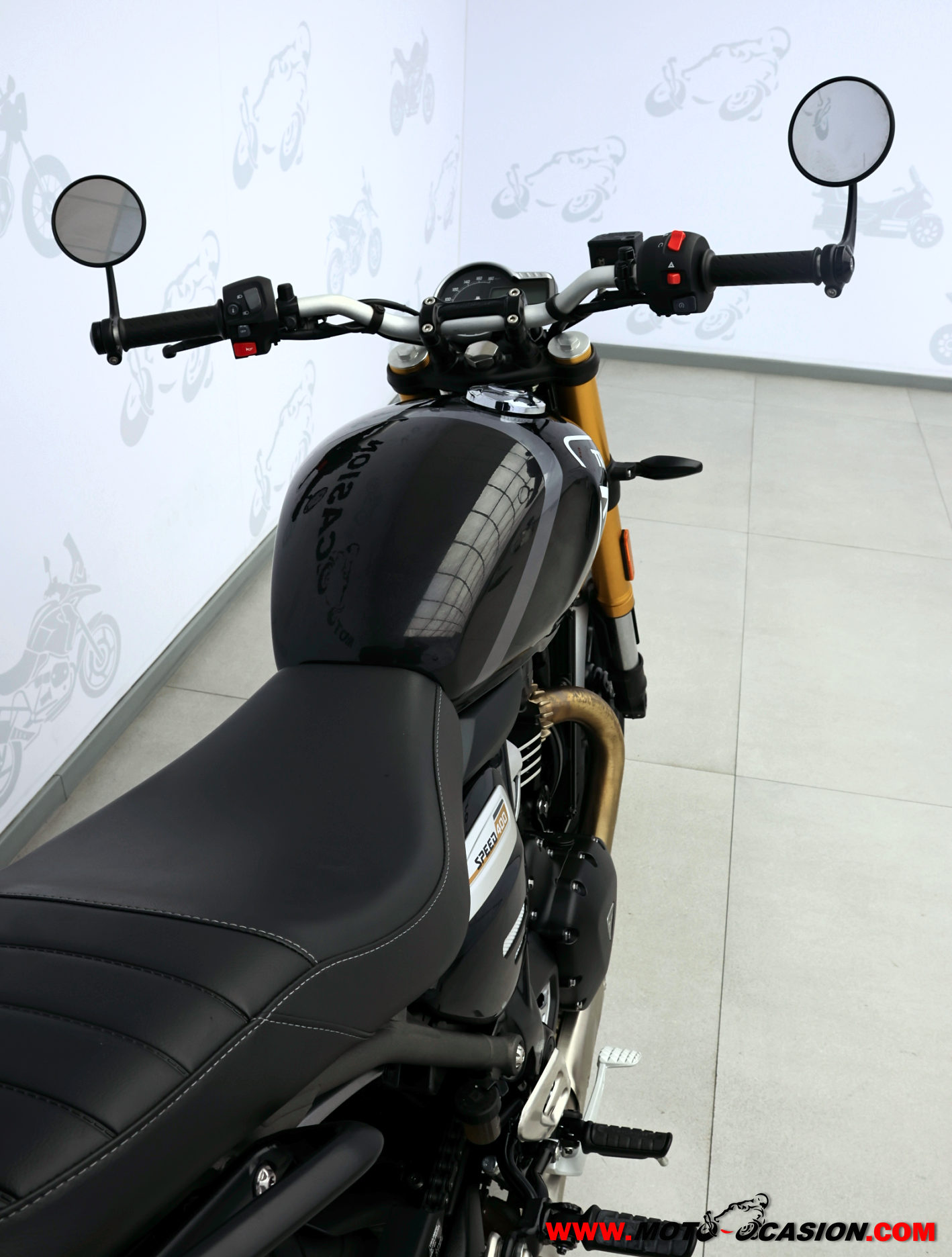 TRIUMPH SPEED 400 -APTA A2- GARANTÍA OFICIAL