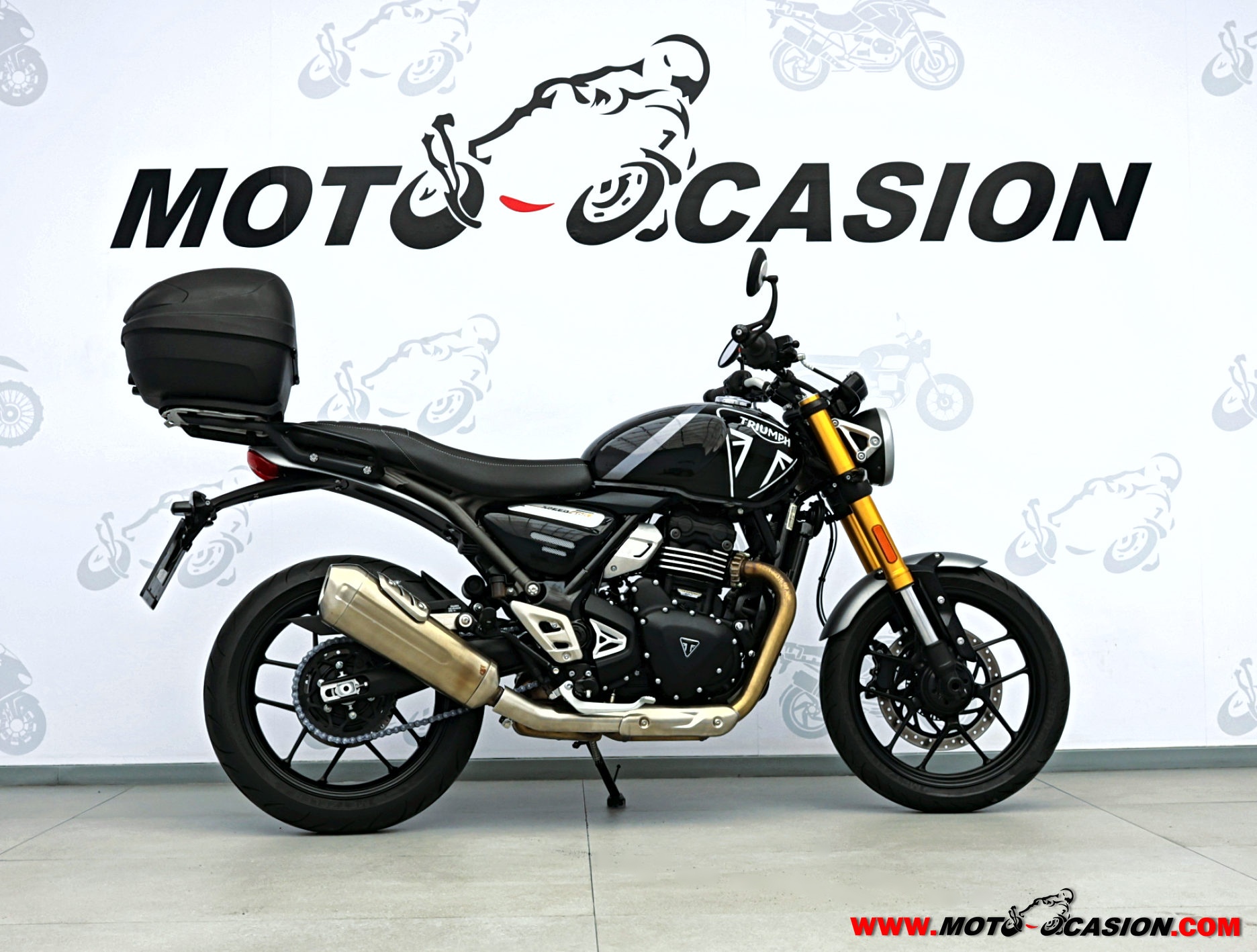 TRIUMPH SPEED 400 -APTA A2- GARANTÍA OFICIAL (copia)