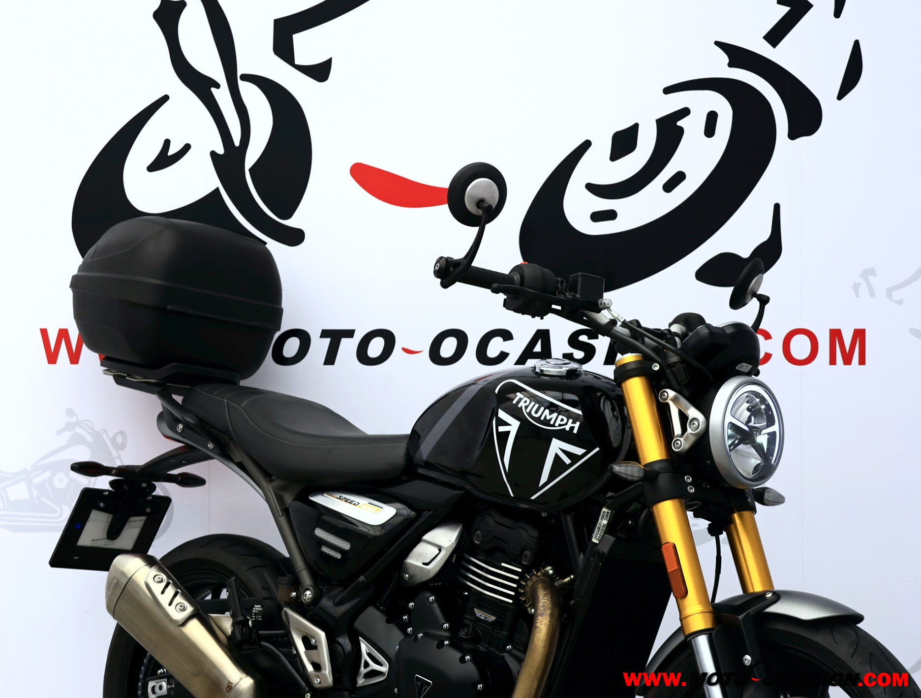 TRIUMPH SPEED 400 -APTA A2- GARANTÍA OFICIAL (copia)