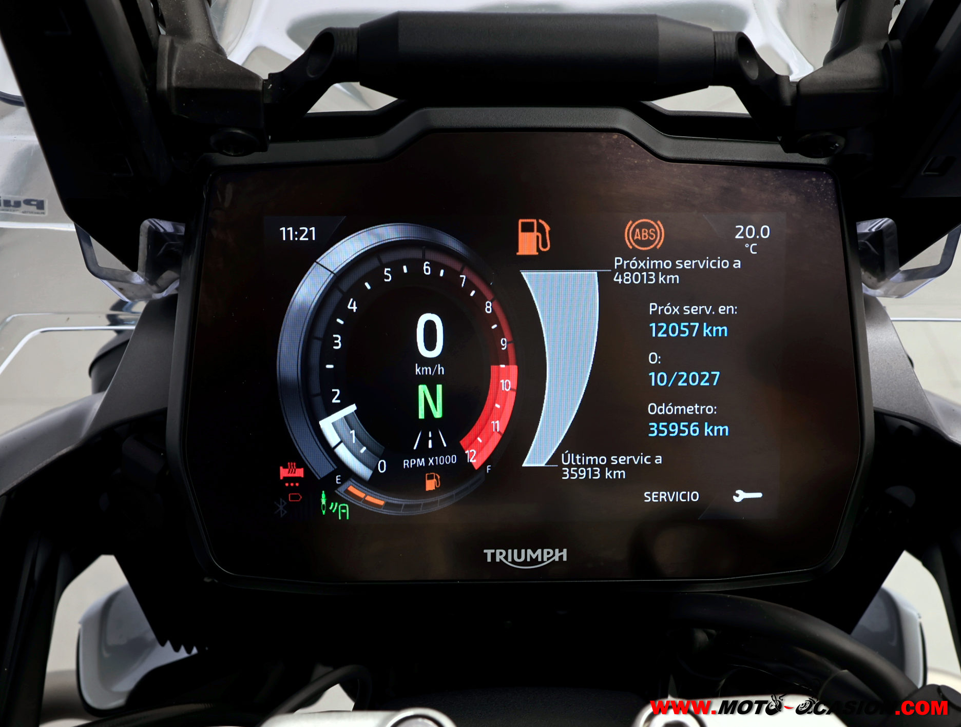TRIUMPH TIGER 1200 GT EXPLORER