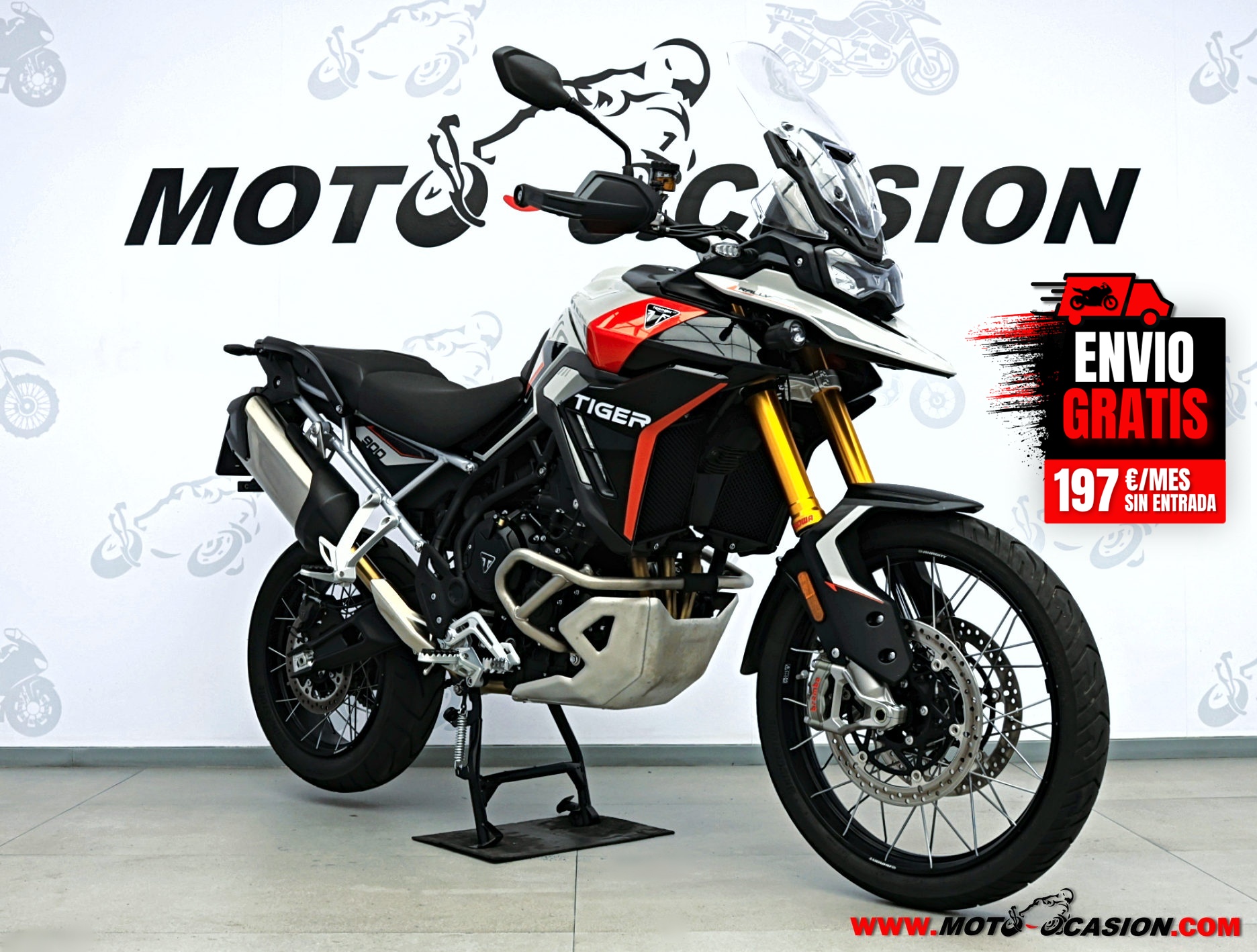 TRIUMPH TIGER 900 RALLY PRO -GARANTÍA OFICIAL- (copia)