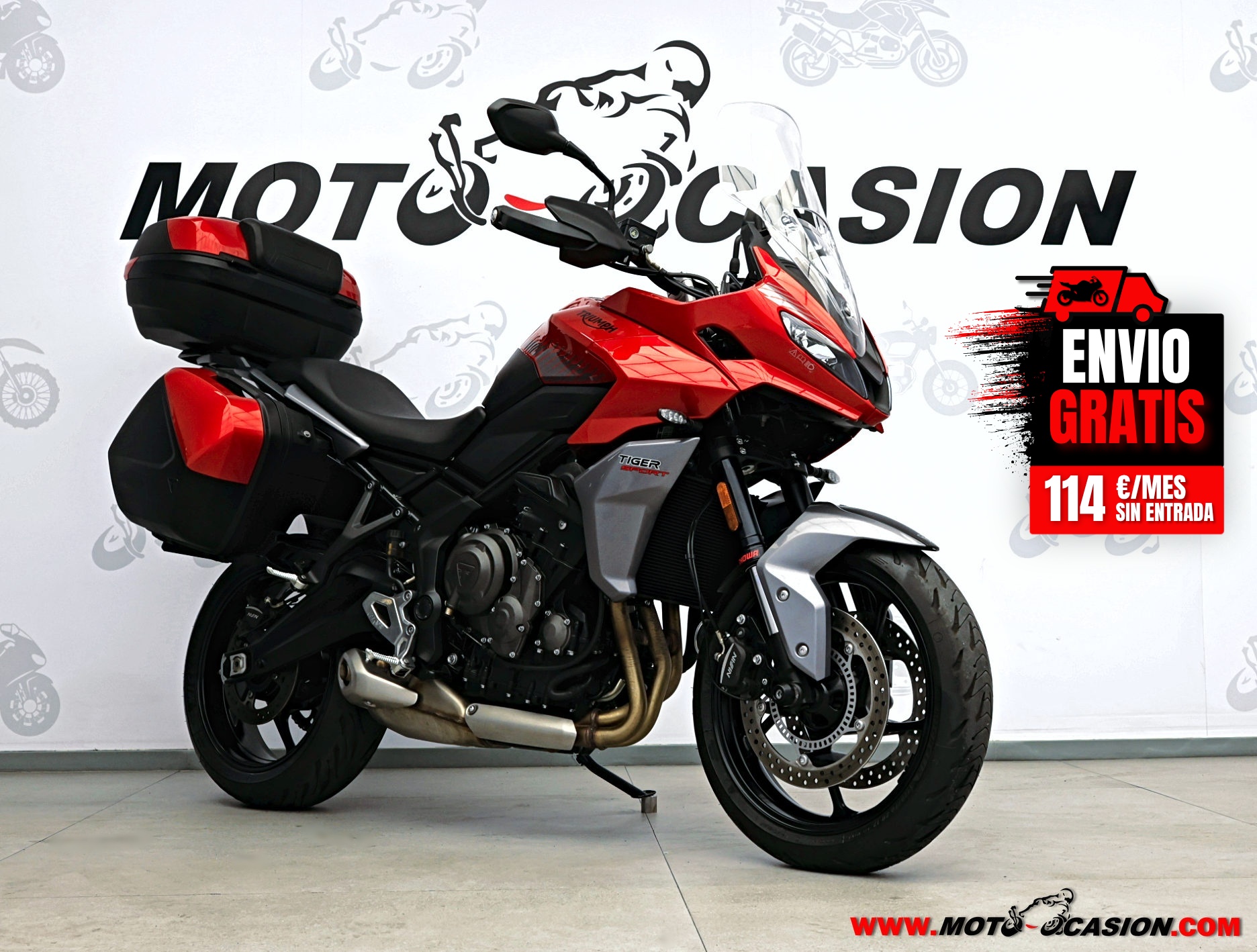 TRIUMPH TIGER SPORT 660 ¿A2? GARANTÍA OFICIAL (copia)