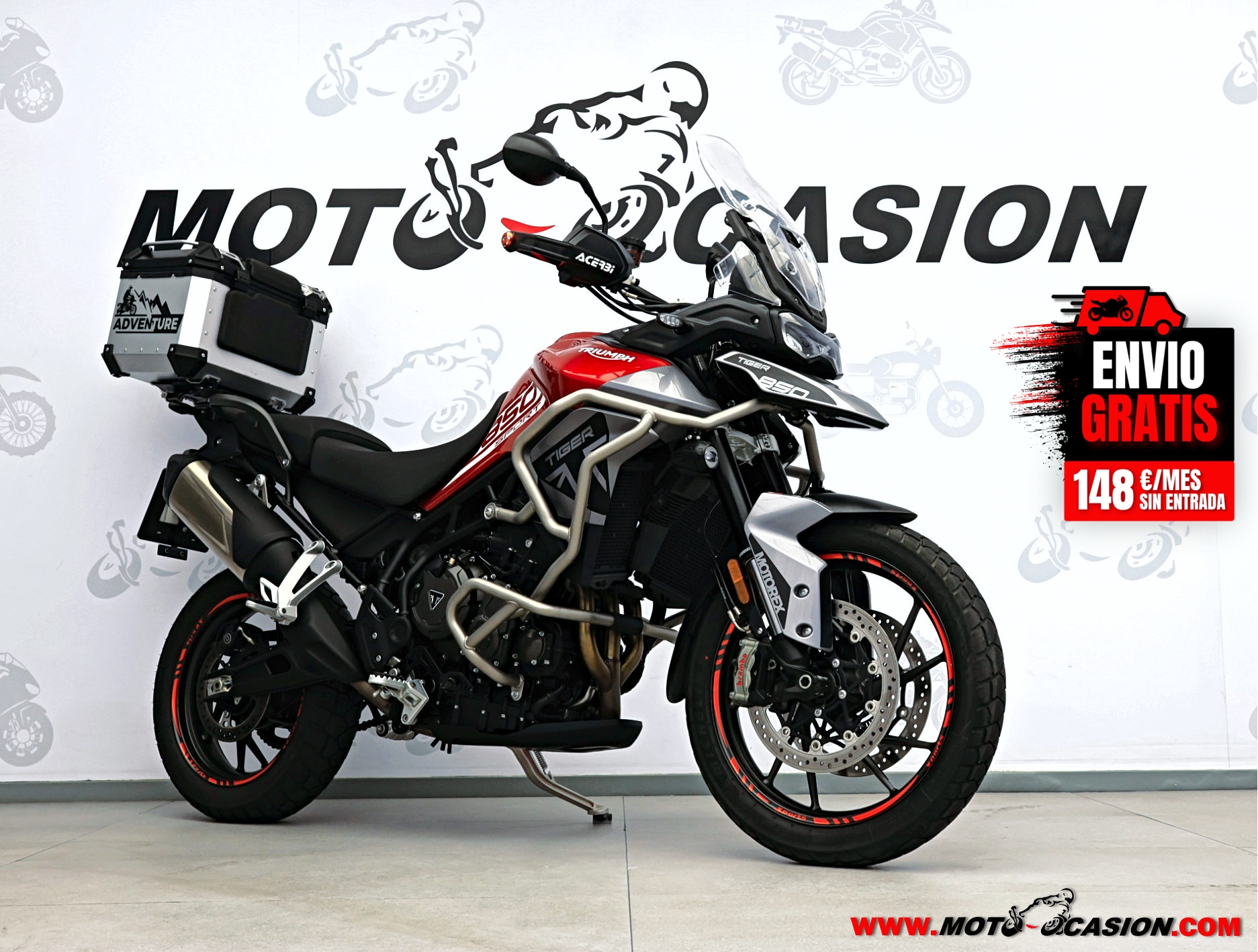 TRIUMPH TIGER SPORT 850 ¿A2? GARANTÍA OFICIAL (copia)