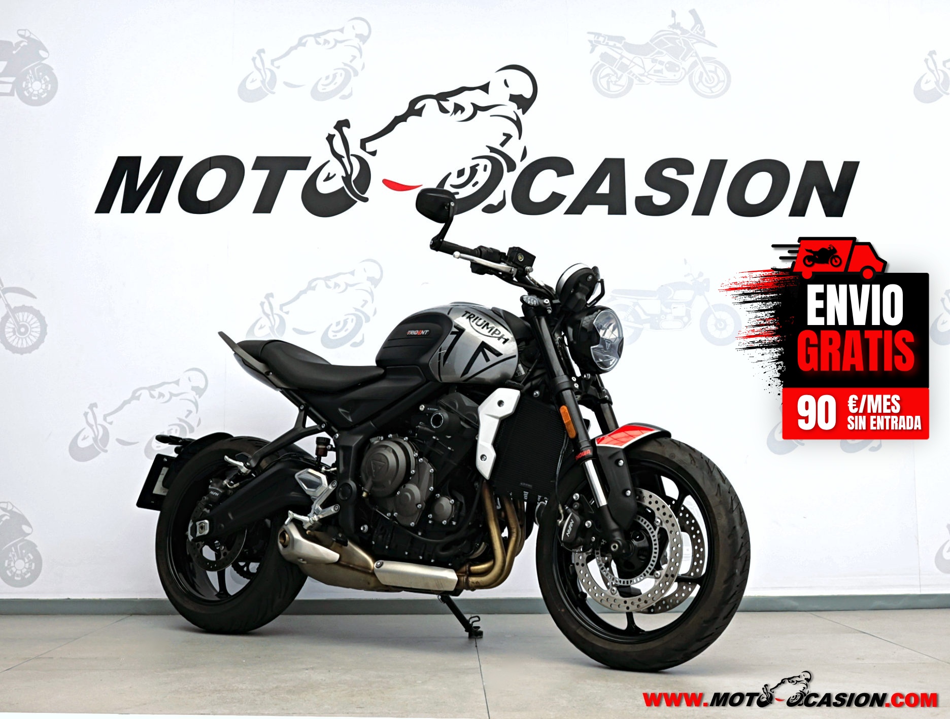 TRIUMPH TRIDENT 660 -A2- GARANTÍA OFICIAL (copia)