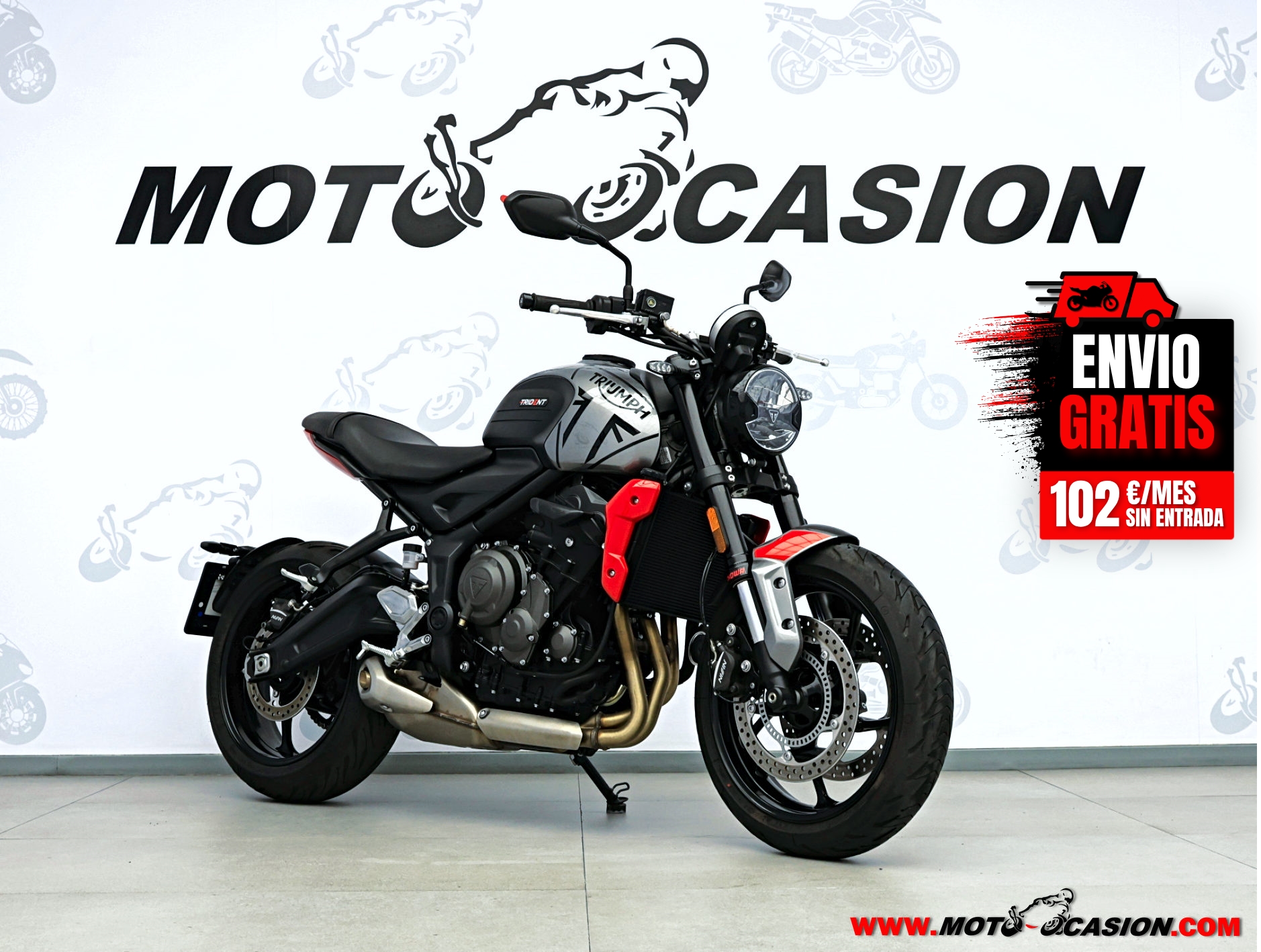 TRIUMPH TRIDENT 660 -A2- GARANTÍA OFICIAL (copia)
