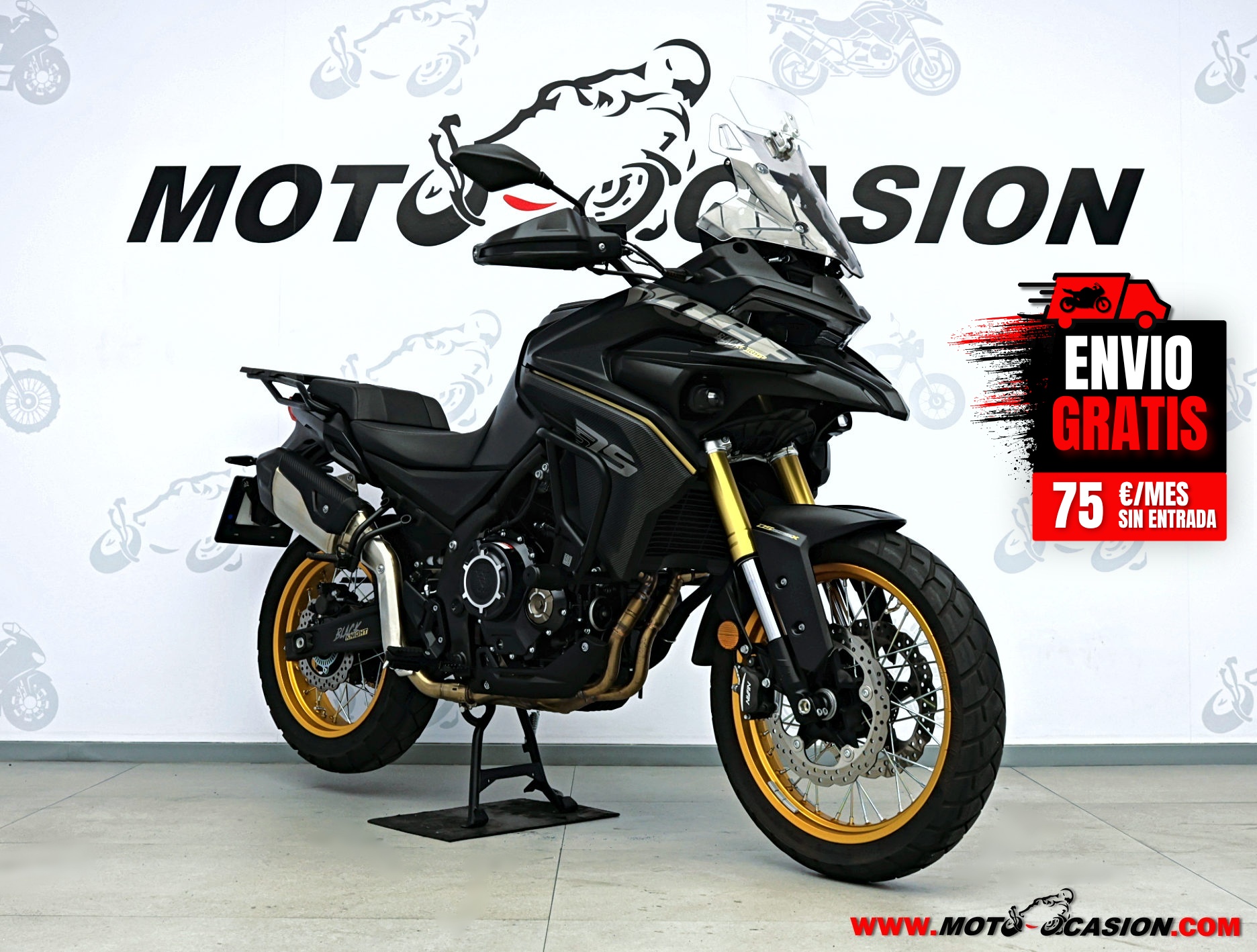 VOGE 525 DSX BLACK KNIGHT-APTA A2- GARANTÍA OFICIAL
