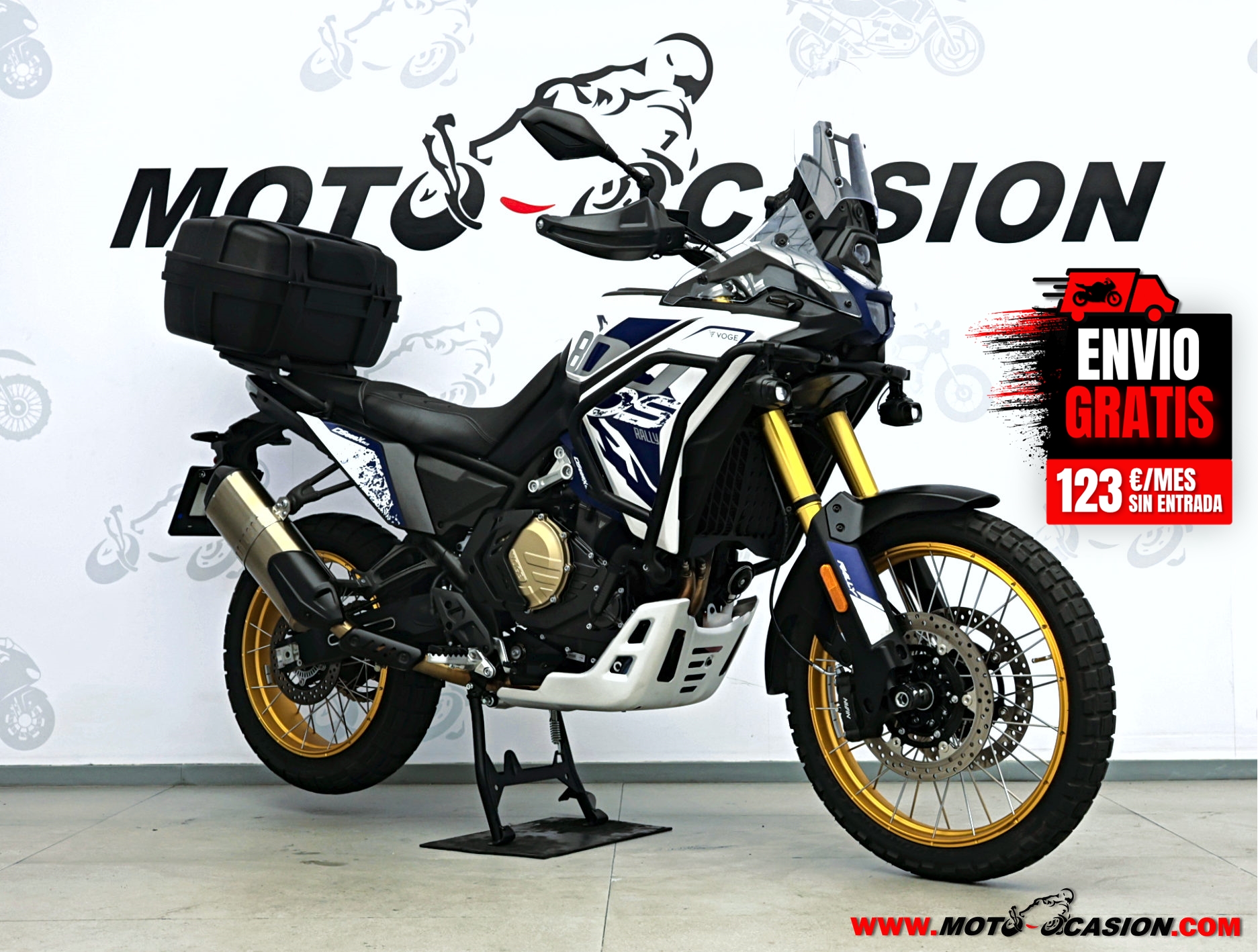 VOGE DS 800 RALLY ¿A2? GARANTÍA OFICIAL (copia)