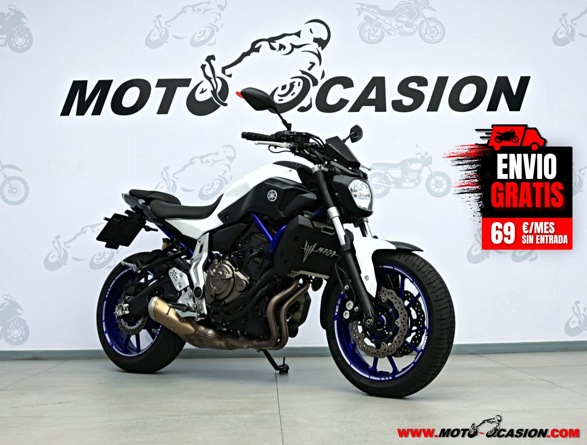 YAMAHA MT-07 ¿A2?
