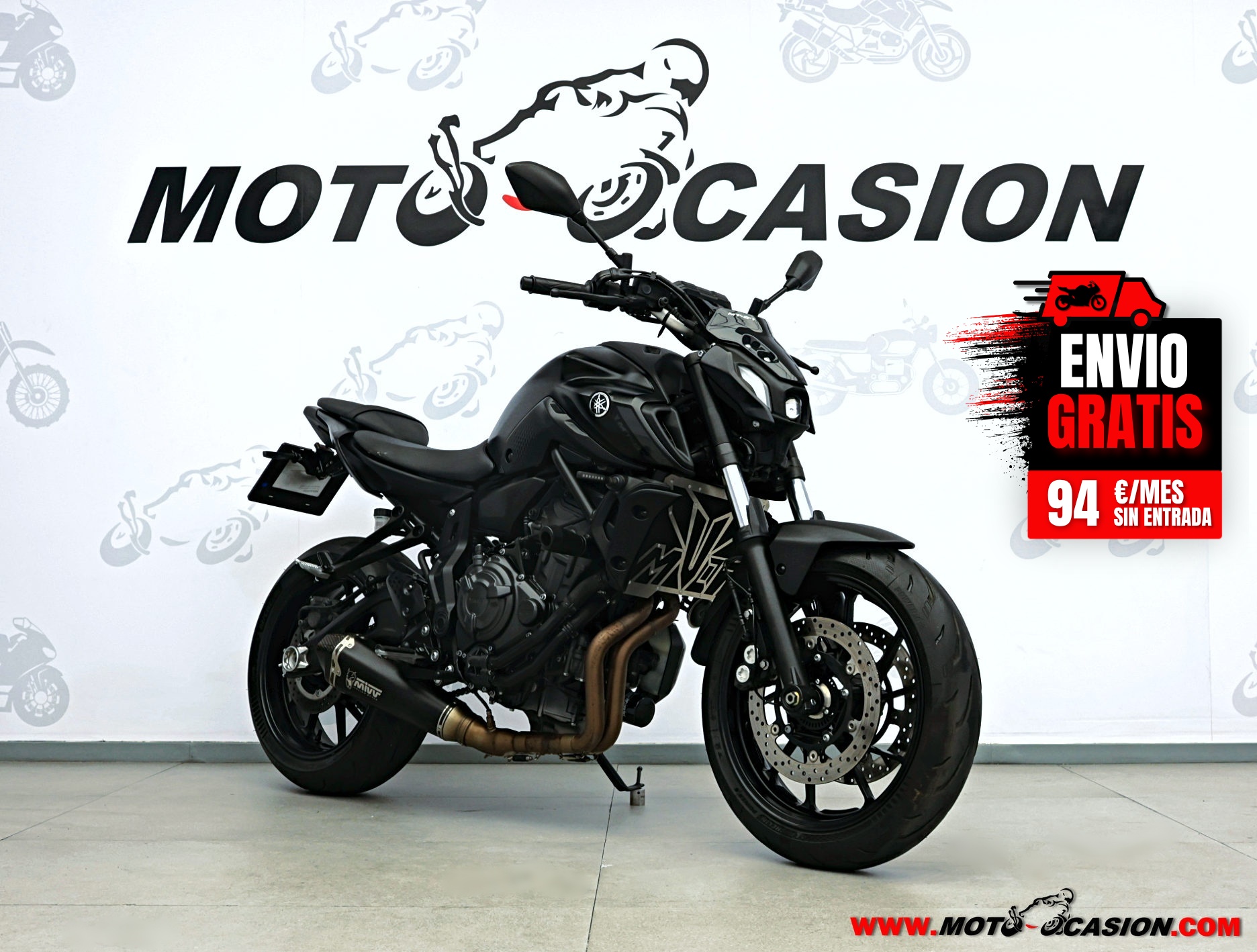 YAMAHA MT-07 -A2-