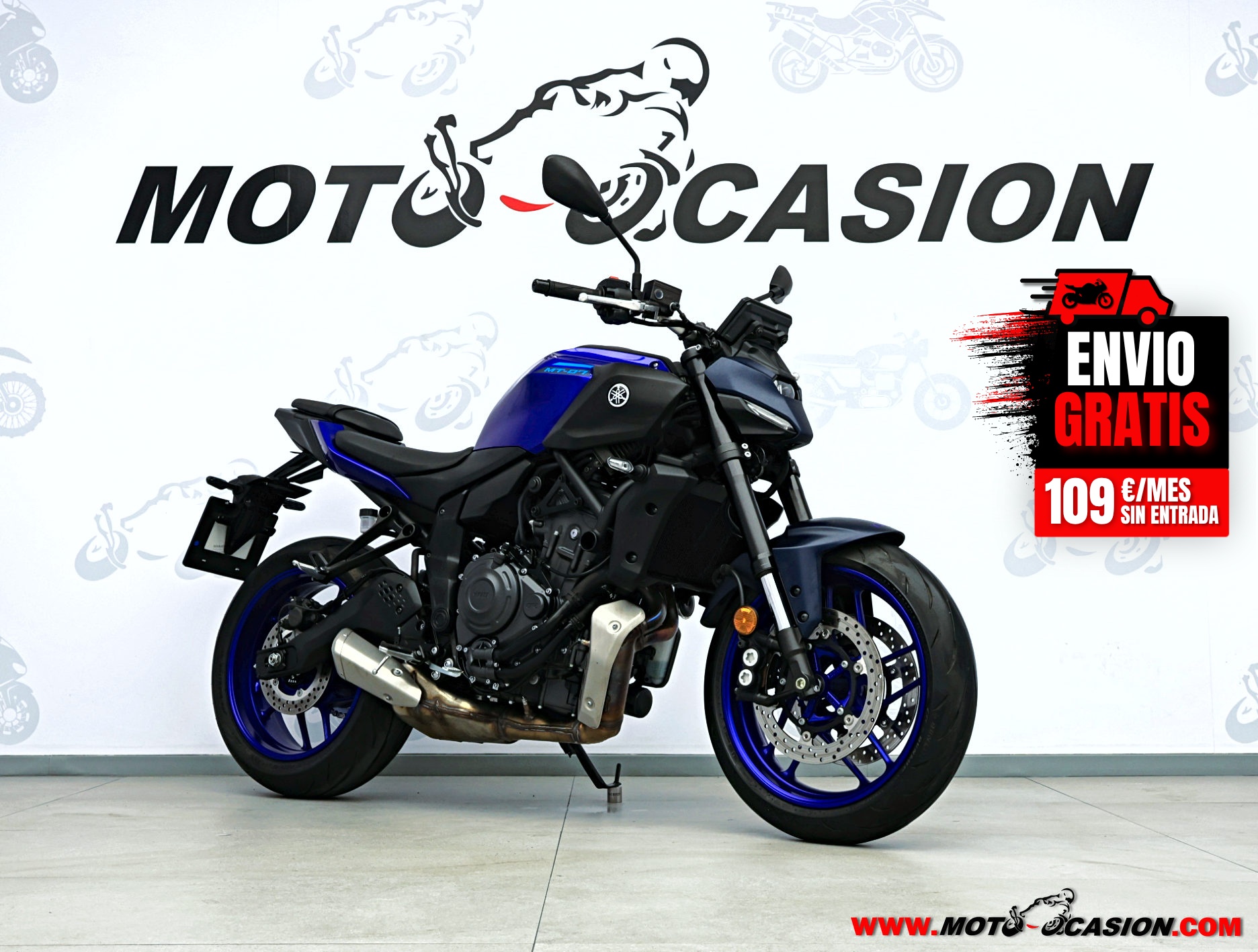 YAMAHA MT-07 -A2- GARANTÍA OFICIAL (copia)