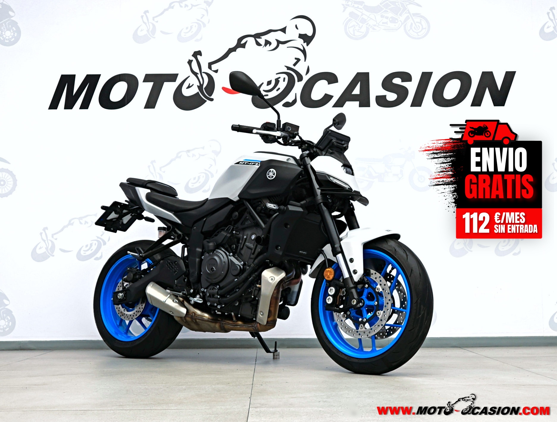 YAMAHA MT-07 ¿A2? GARANTÍA OFICIAL (copia)