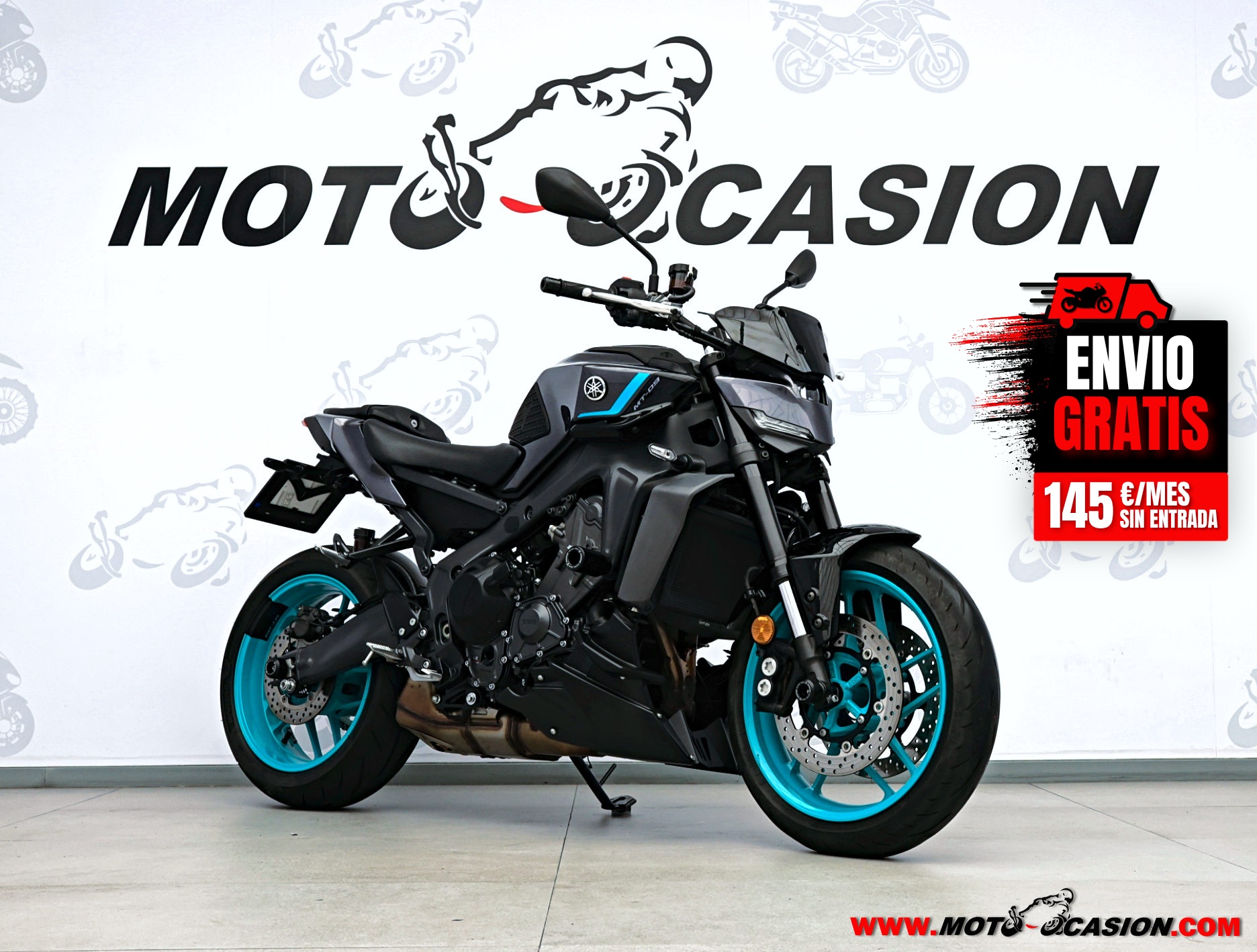 YAMAHA MT-09 -GARANTÍA OFICIAL- (copia)