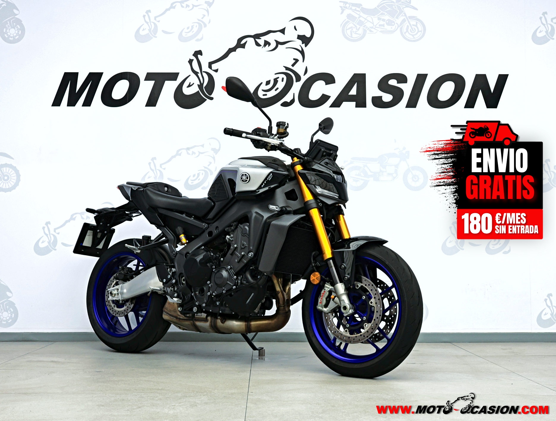 YAMAHA MT-09 SP ¿A2? GARANTÍA OFICIAL (copia)