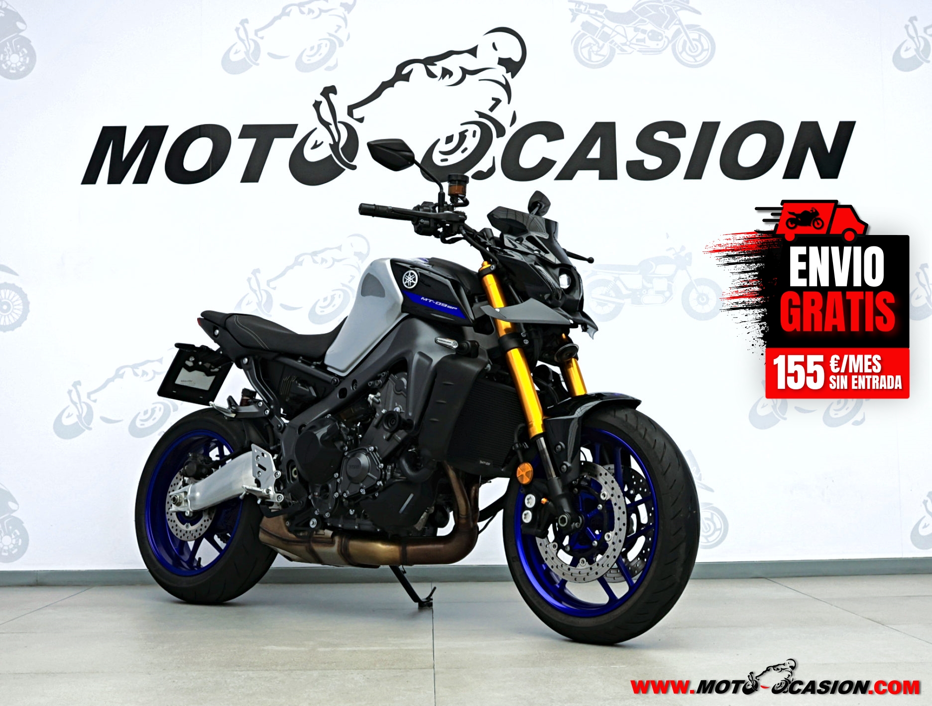 YAMAHA MT-09 SP ¿A2? GARANTÍA OFICIAL (copia)