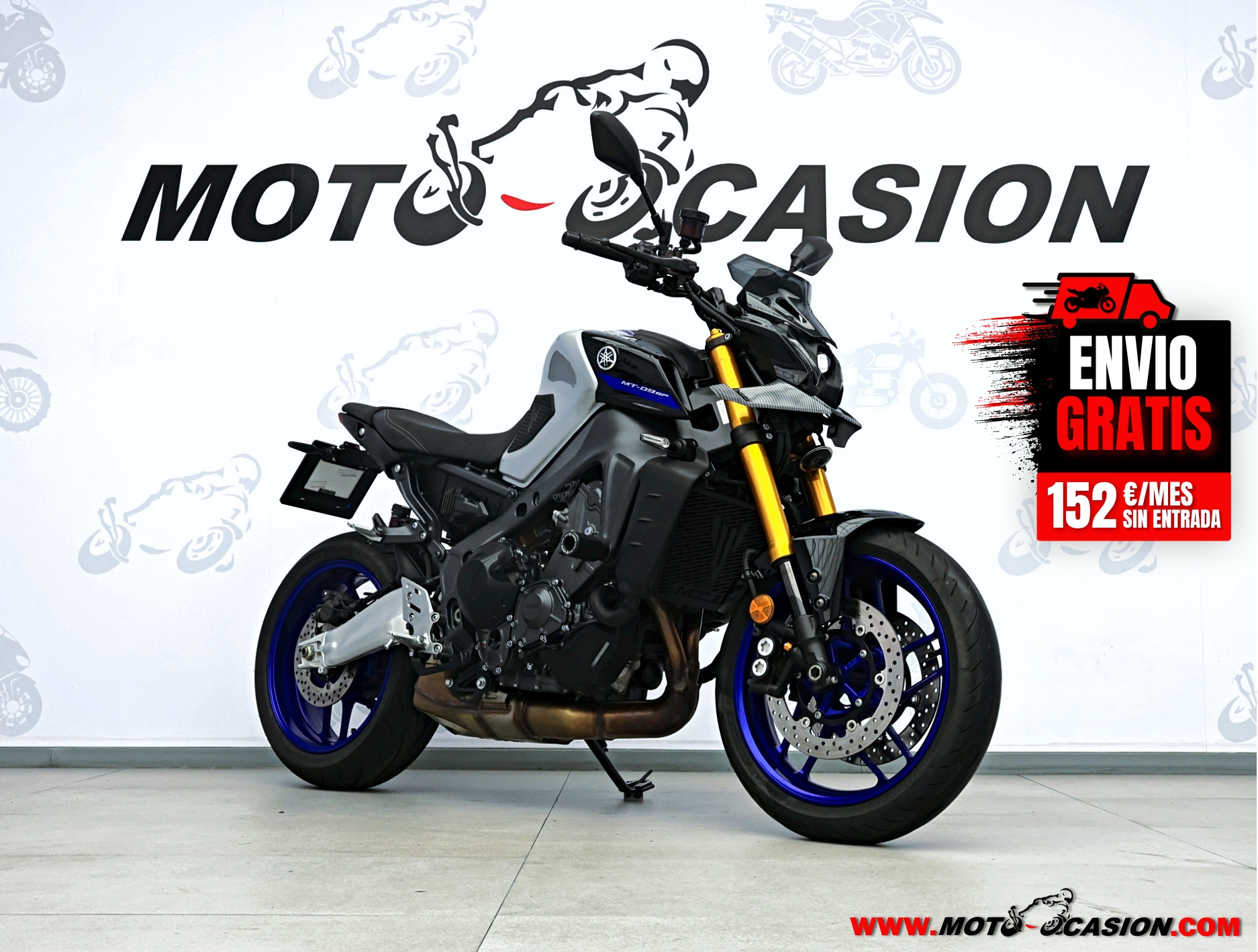 YAMAHA MT-09 SP -GARANTÍA OFICIAL- (copia)