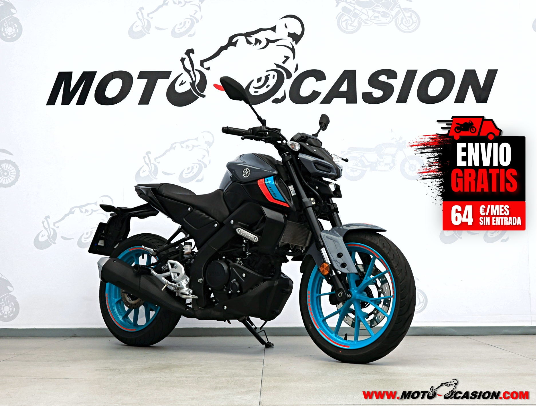 YAMAHA MT-125 -APTA B Y A1- GARANTÍA OFICIAL (copia)