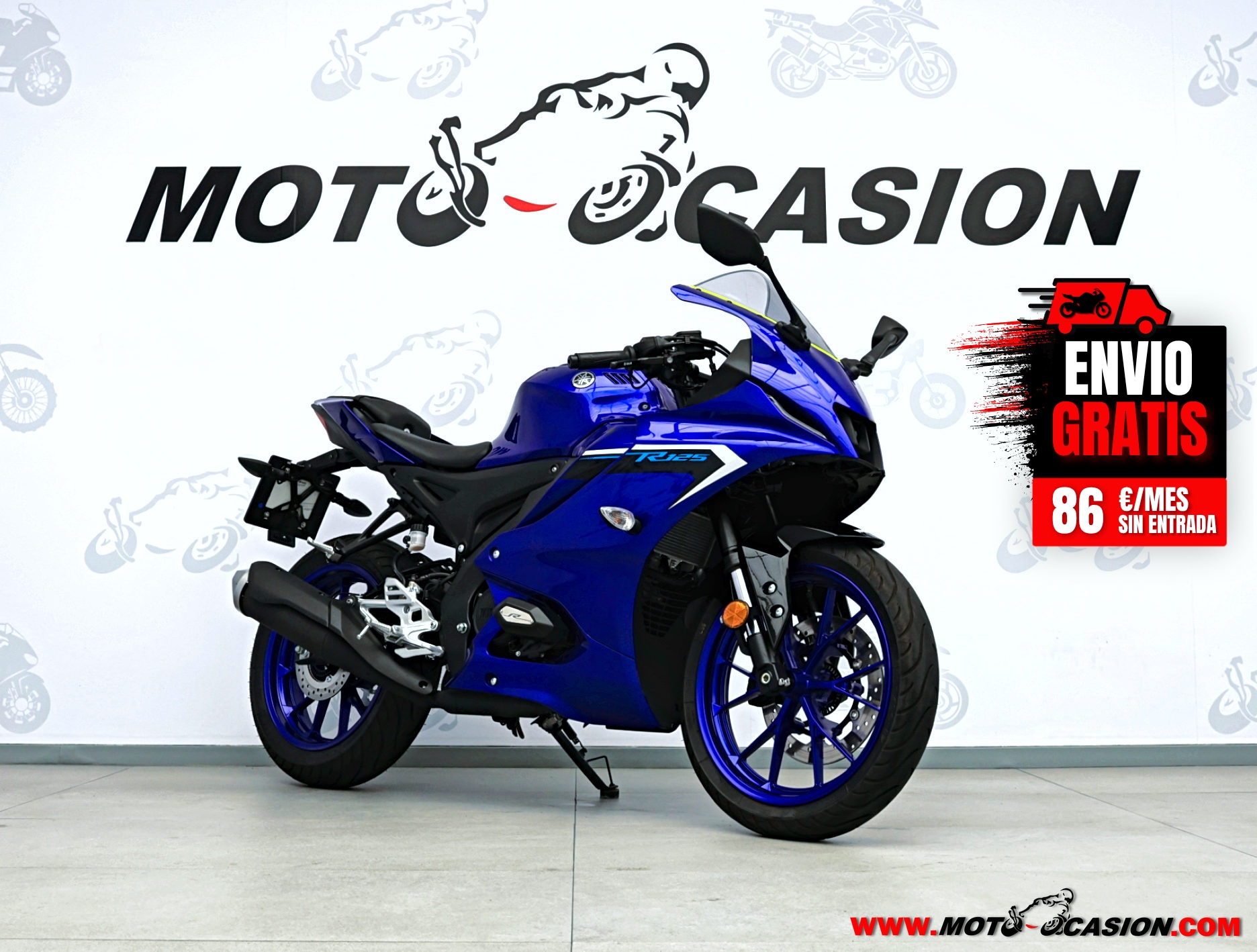 YAMAHA R 125 -APTA B Y A1- GARANTÍA OFICIAL