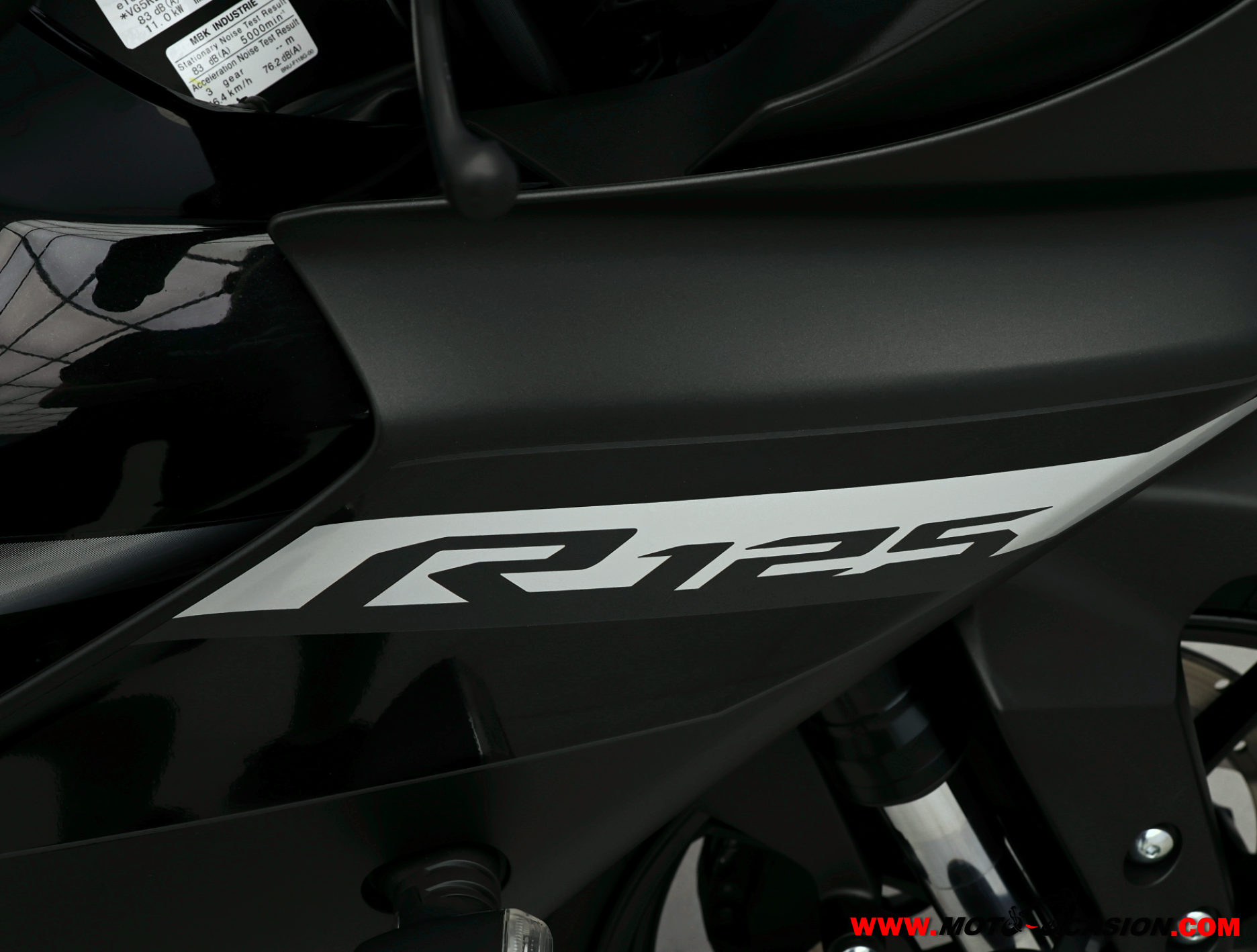 YAMAHA R 125 -APTA B Y A1- GARANTÍA OFICIAL