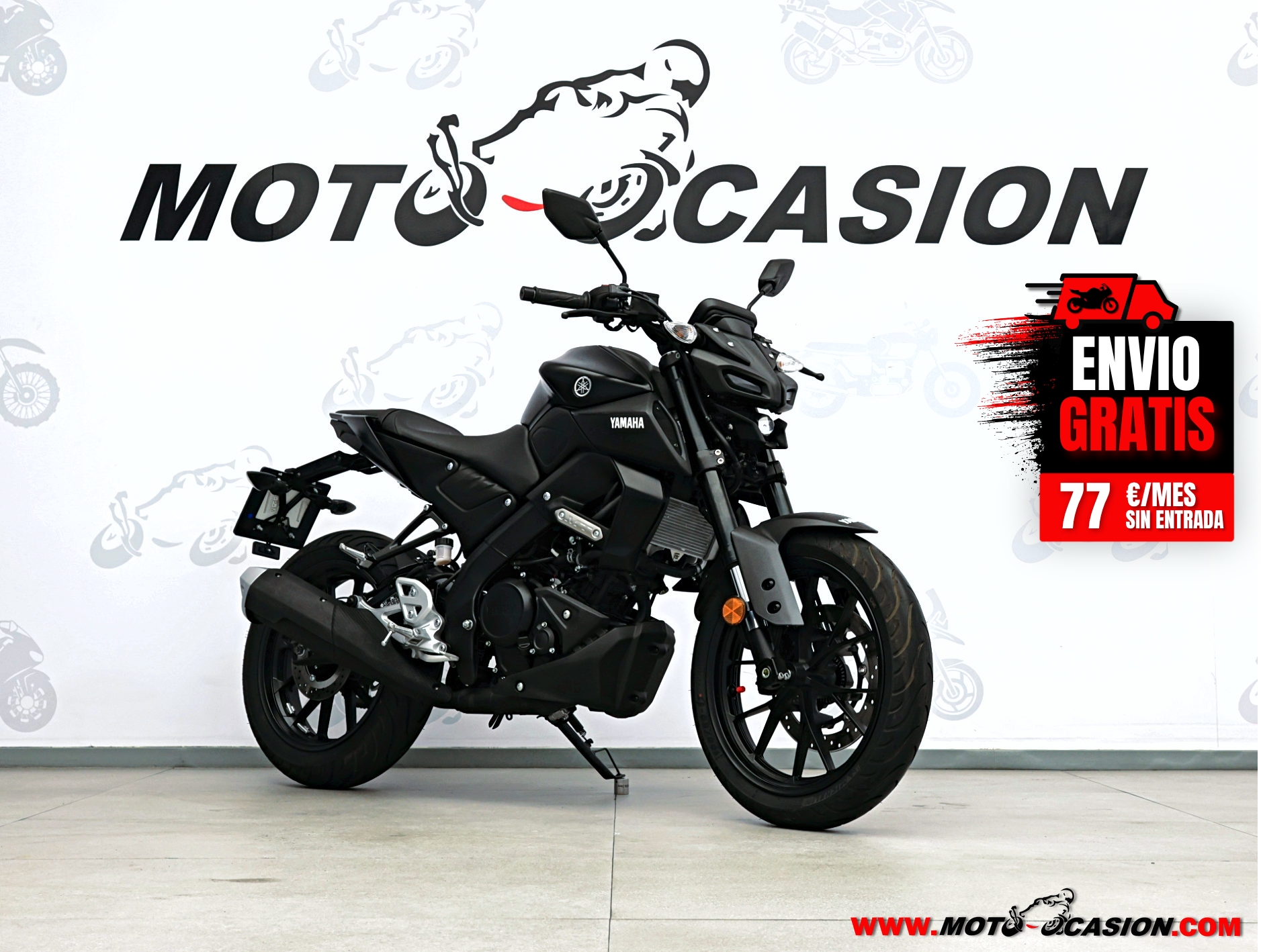 YAMAHA R 125 -APTA B Y A1- GARANTÍA OFICIAL (copia)